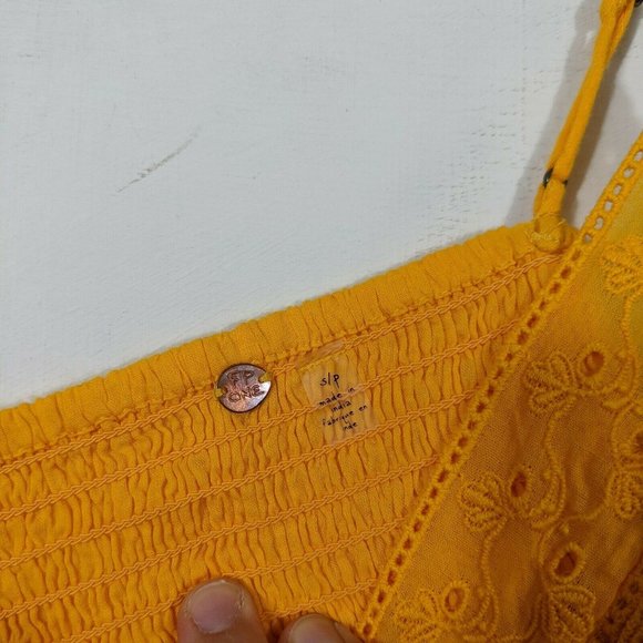 FREE PEOPLE INTIMATELY Carina Bralette Mango - Picture 7 of 8